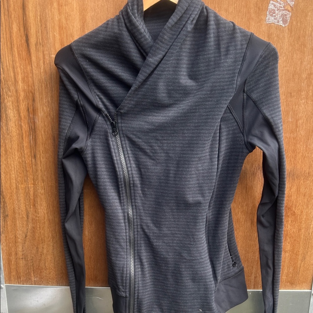 Lululemon  Asymmetrical double zipper jacket. Small